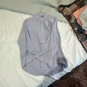 Men’s Ralph Lauren long sleeve dress shirt,been to the cleaners ready to go.